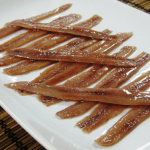 Anchoa de Santoña en plato
