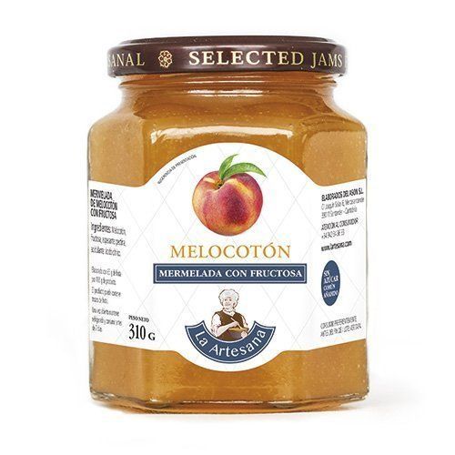 Confiture de pêche sans sucre ajouté