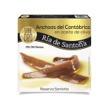 Anchoas Ría de Santoña Serie Oro 25-35 filetes