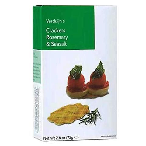 Rosemary crackers with sea salt