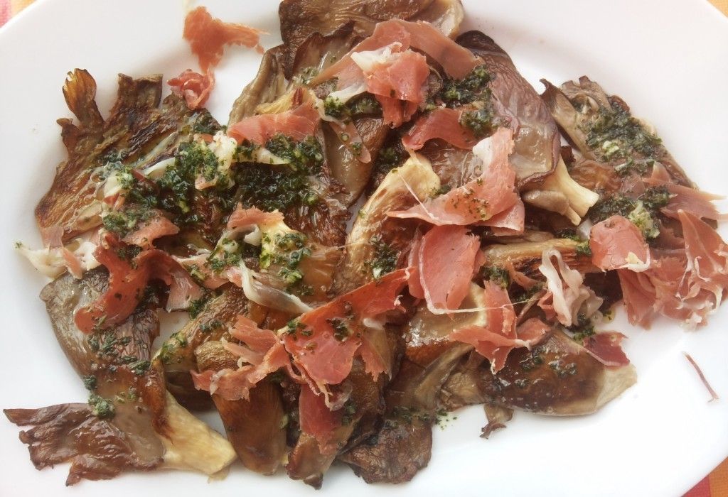 Boletus Edulis y Jamón Ibérico de bellota