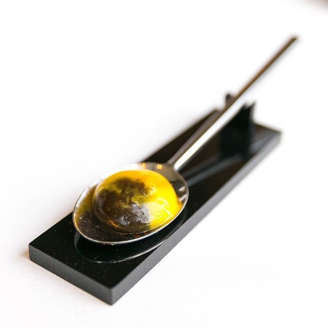 Huevo trufado cocinado a la inversa