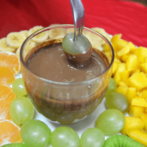 Cómo hacer fondue de chocolate