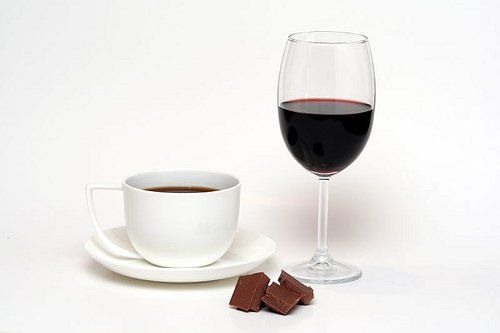 Maridar vino y chocolate
