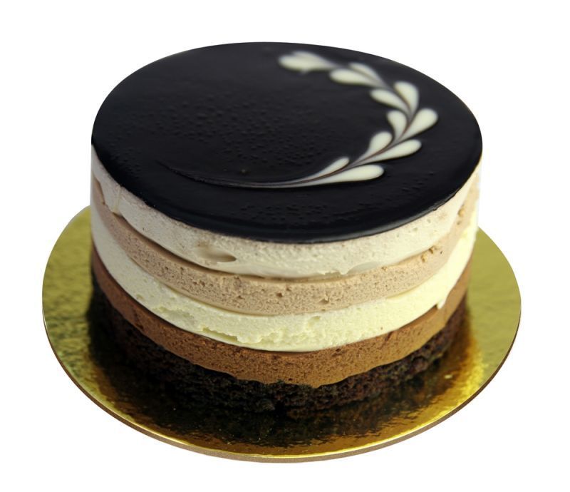 Tarta tres chocolates