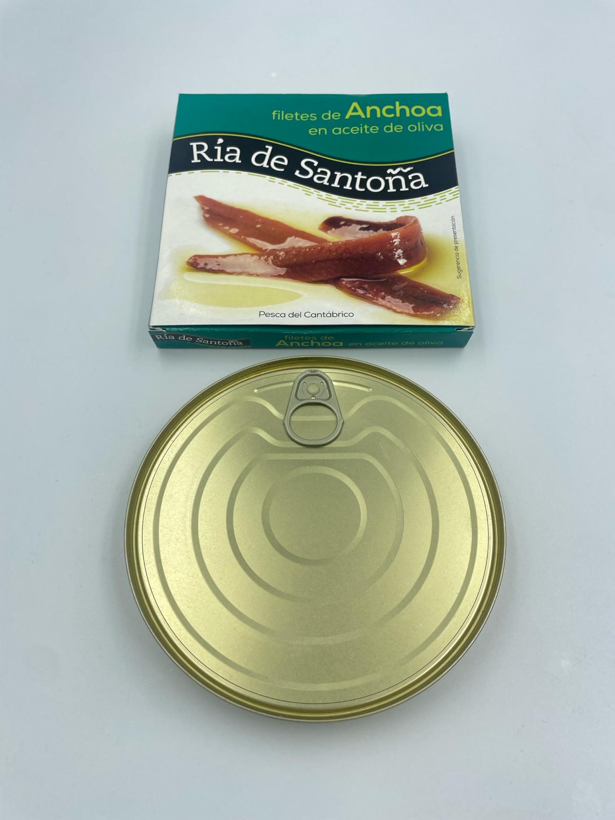 Cantabrian anchovies in Ría de Santoña olive oil 110 gr