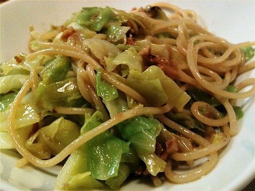 Receta de pasta con anchoas