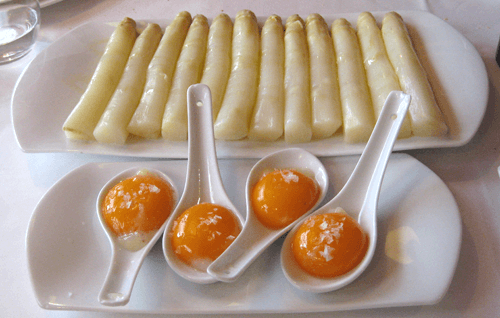 Cómo emplatar Espárragos de Navarra