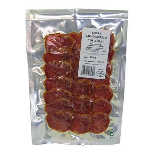 Iberian lomo Martin Sánchez Sliced