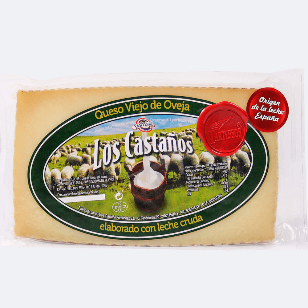 Queso viejo de oveja Los Castaños