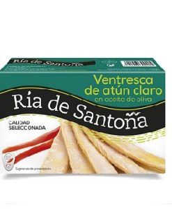 Ventresca de atún claro en aceite de oliva Ría de Santoña Ventresca de atún claro en aceite de oliva Ría de Santoña