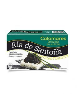 Calamars à l'encre Ría de Santoña