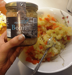 Ensaladilla de bonito del Norte