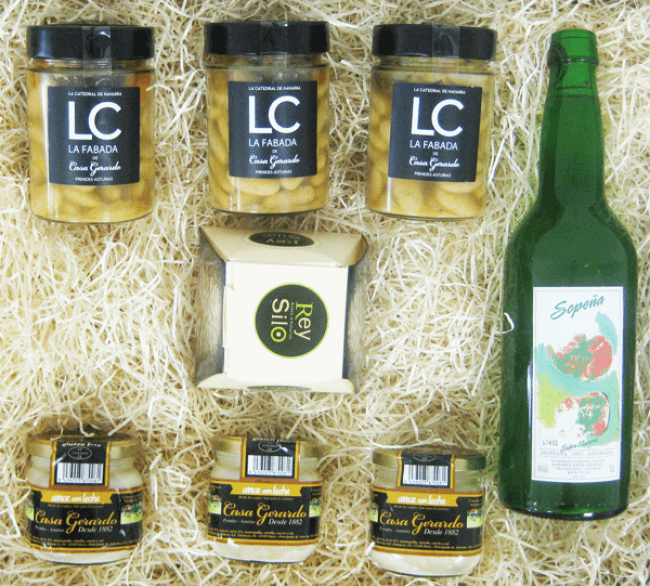 Regalo gourmet productos asturianos