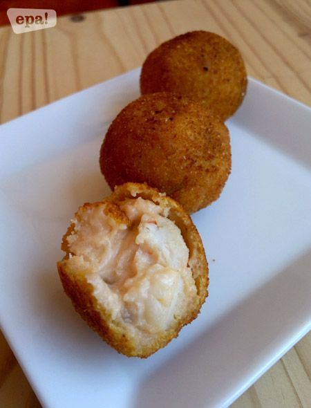 Croquetas de boletus edulis