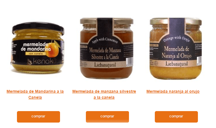 Mermelada para bizcocho de calabaza