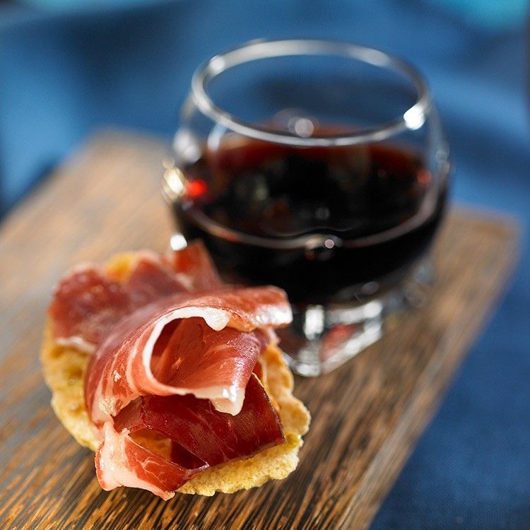 Jamón ibérico de bellota y sus maridajes
