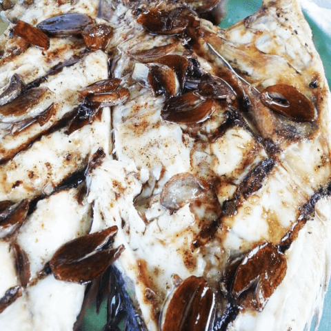 Maridar con dorada al horno