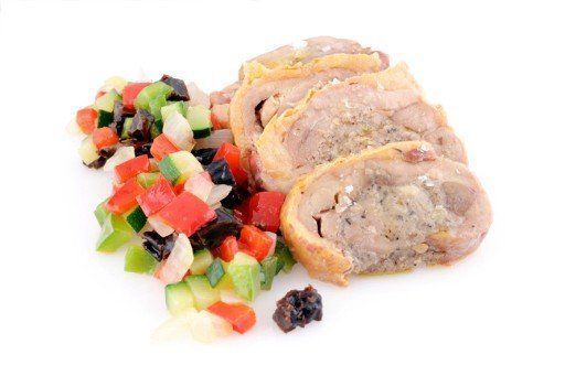 Pintada rellena de setas y foie Selectium Chef