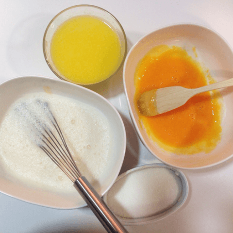 Ingredientes magdalenas