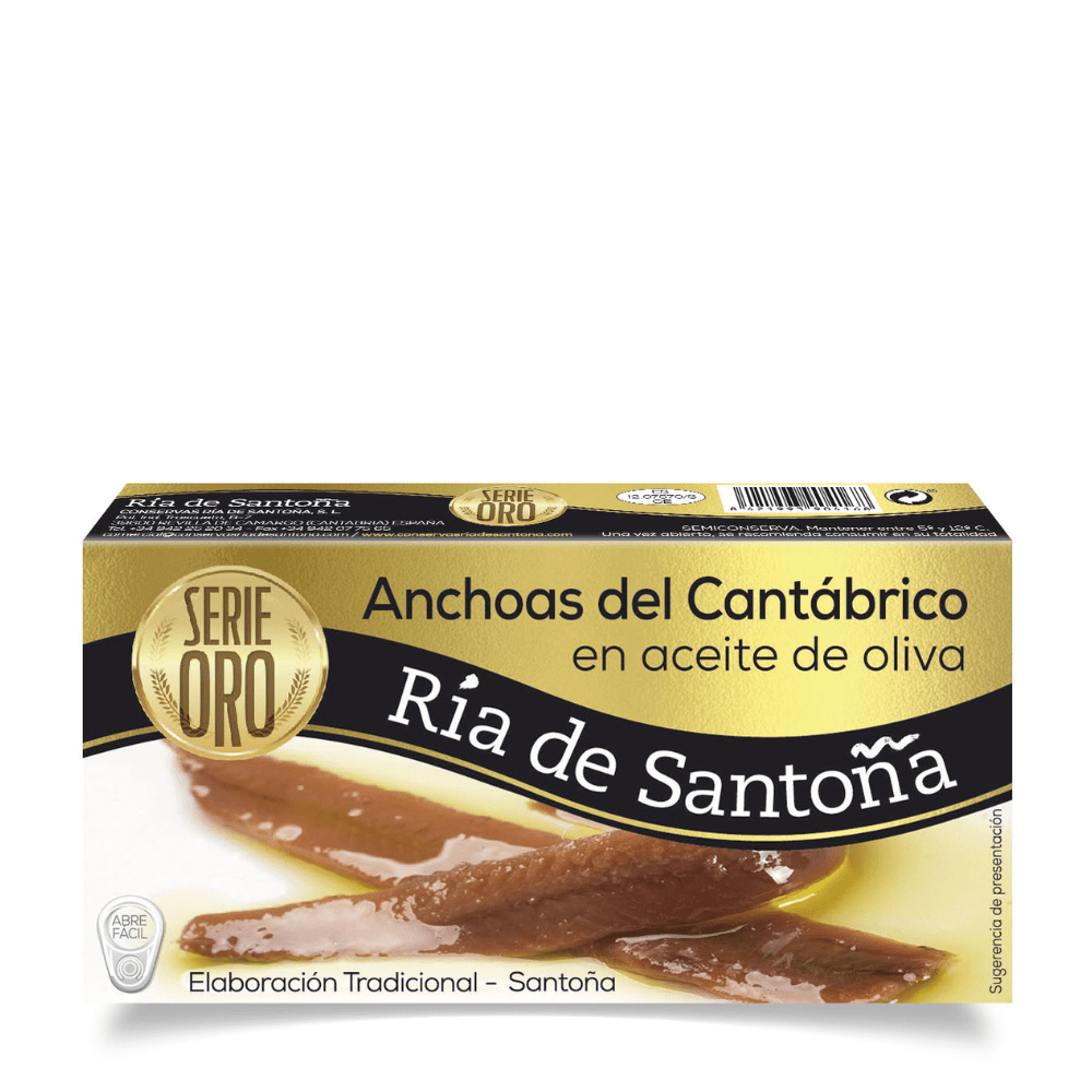 Anchoas de Santoña Serie Oro 50 gr Ria de Santoña