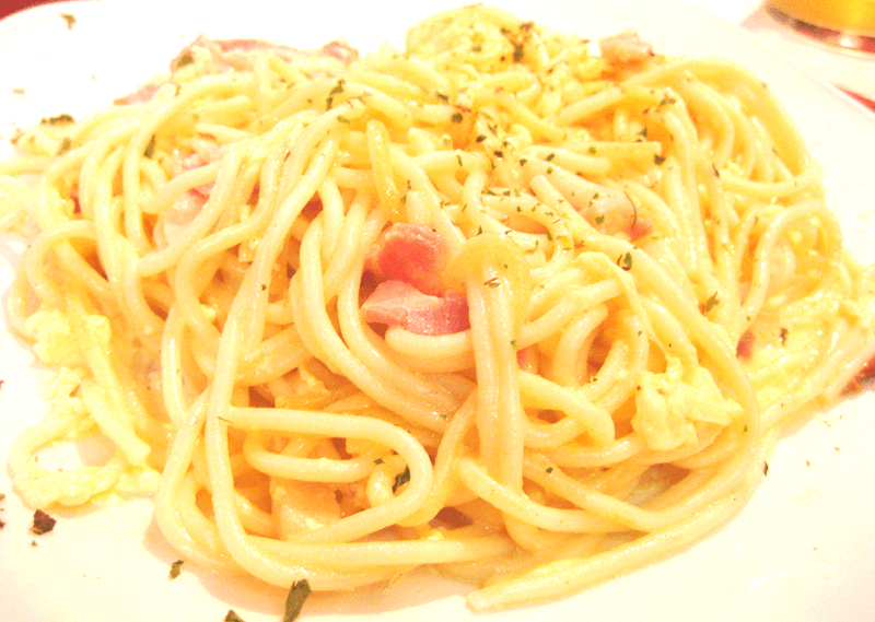 Pasta Ciriole a la Carbonara