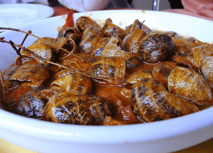 cómo limpiar caracoles