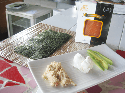 Ingredientes para Sushi