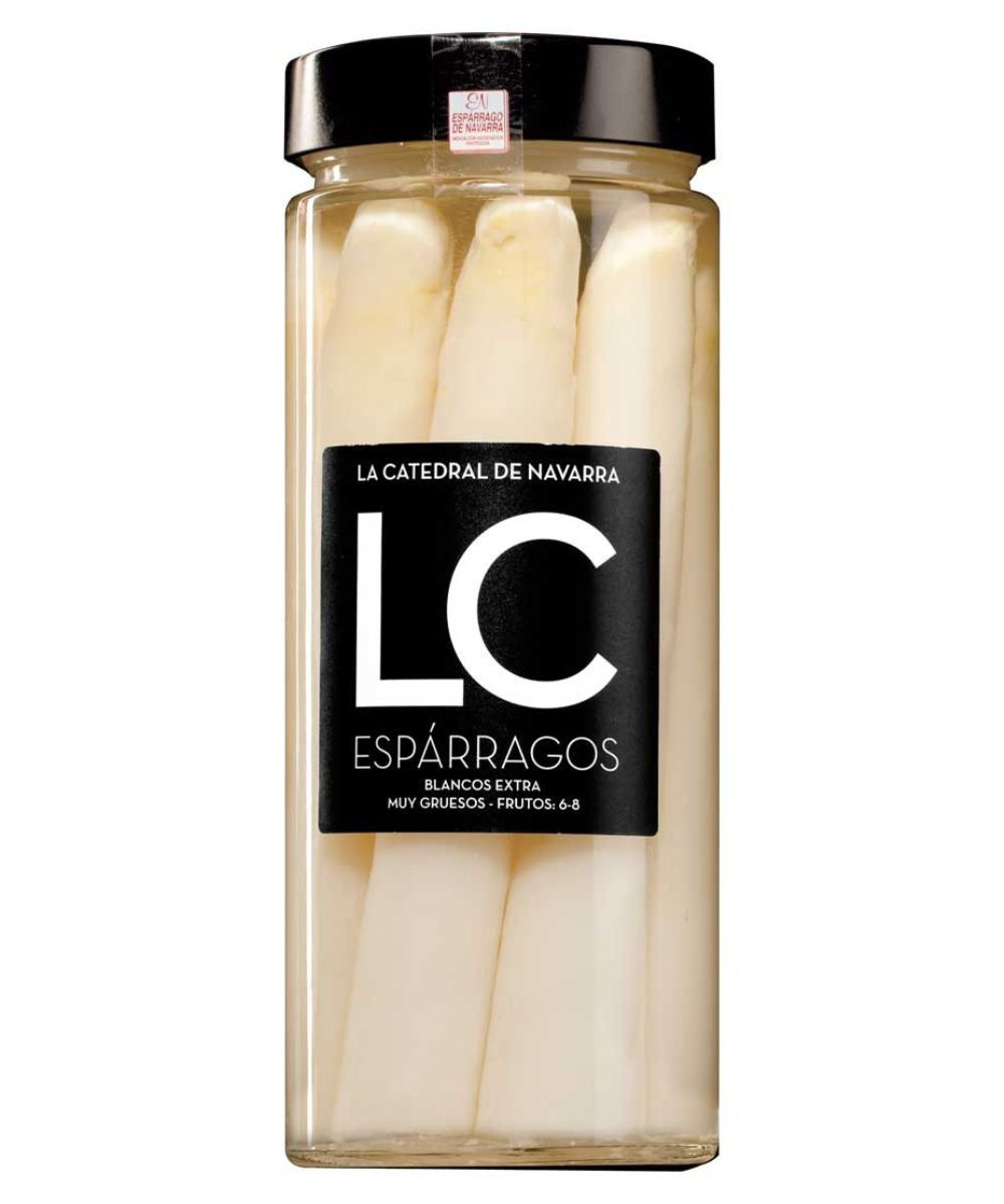 Espárragos de Navarra extra gruesos 6-8 frutos LC