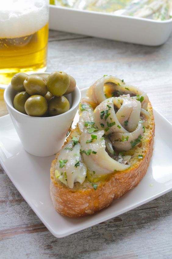 Recetas con boquerones Ría de Santoña