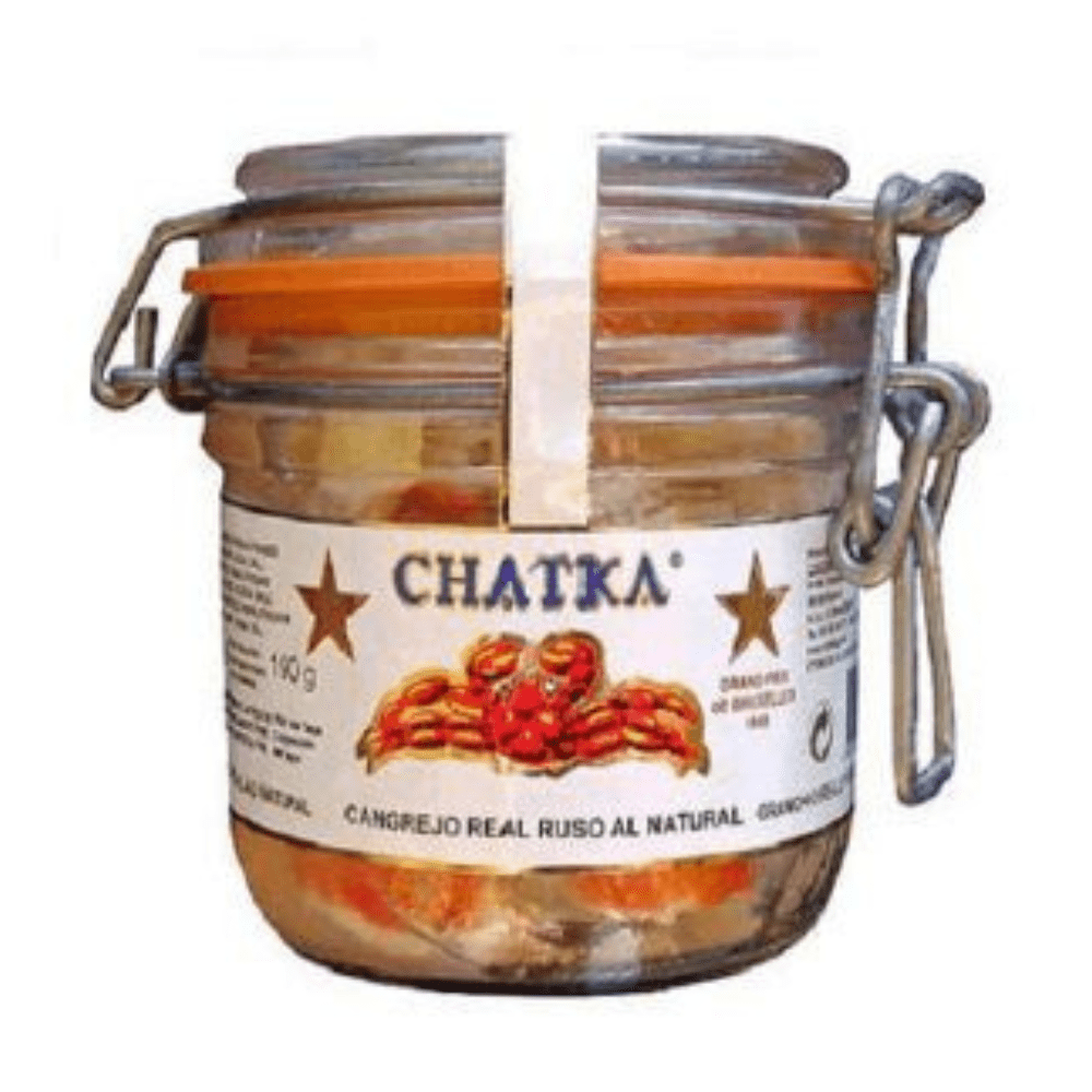 Tarro de Cangrejo Real Chatka 60% patas