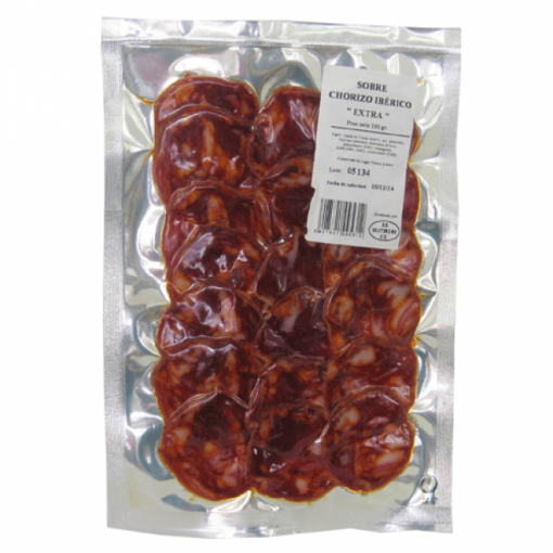 Chorizo ibérique Martín Sánchez en tranches