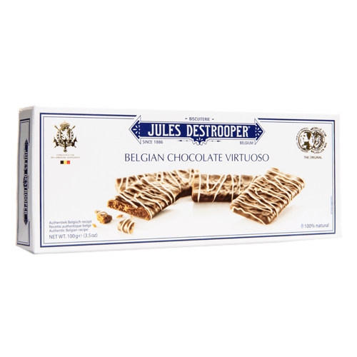 Cinnamon Cookies with Belgian Chocolate Jules Destrooper