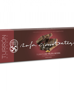 Comprar Turrón de Trufa negra con ron y pasas