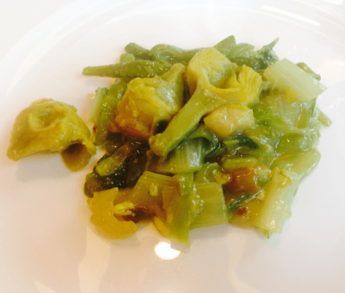 Menestra de verduras: menestra de invierno