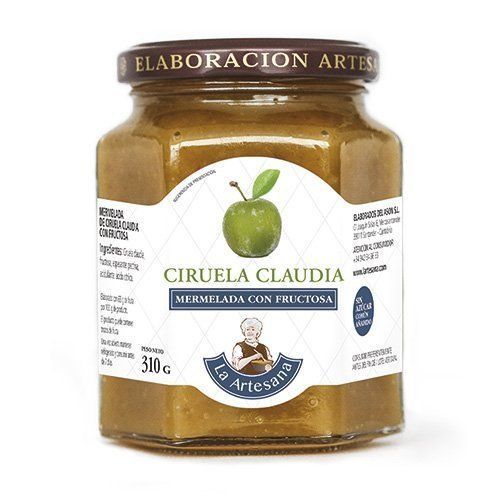 Mermelada sin azúcar ciruela La Artesana