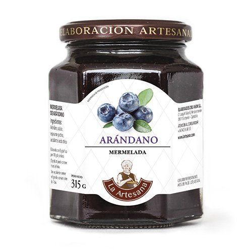 Blueberries jam La Artesana