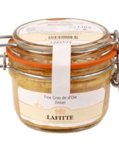 Foie gras d’oie entier Lafitte 130 gr Bocal
