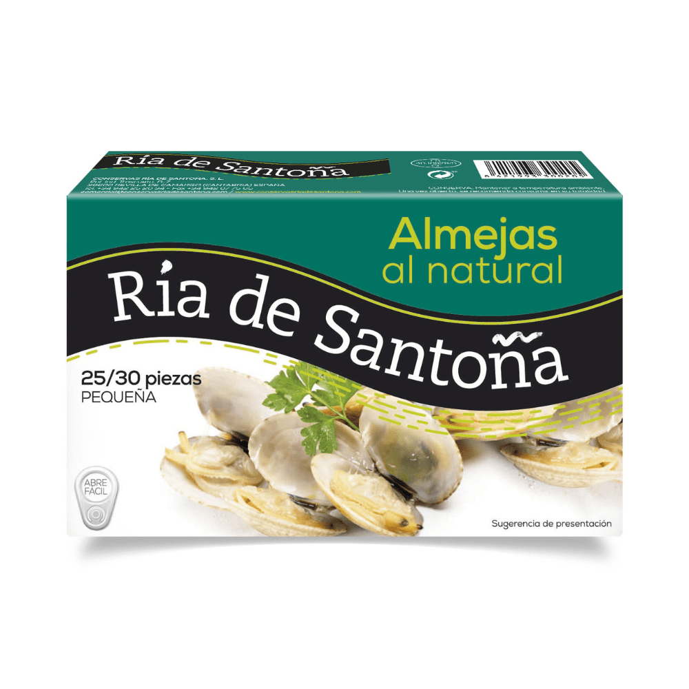 Palourdes au naturel 25-30 Ría de Santoña