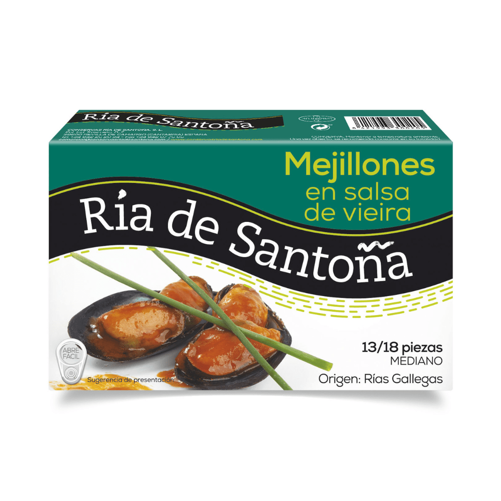 Moules á la sauce de coques St Jacques Ría de Santoña