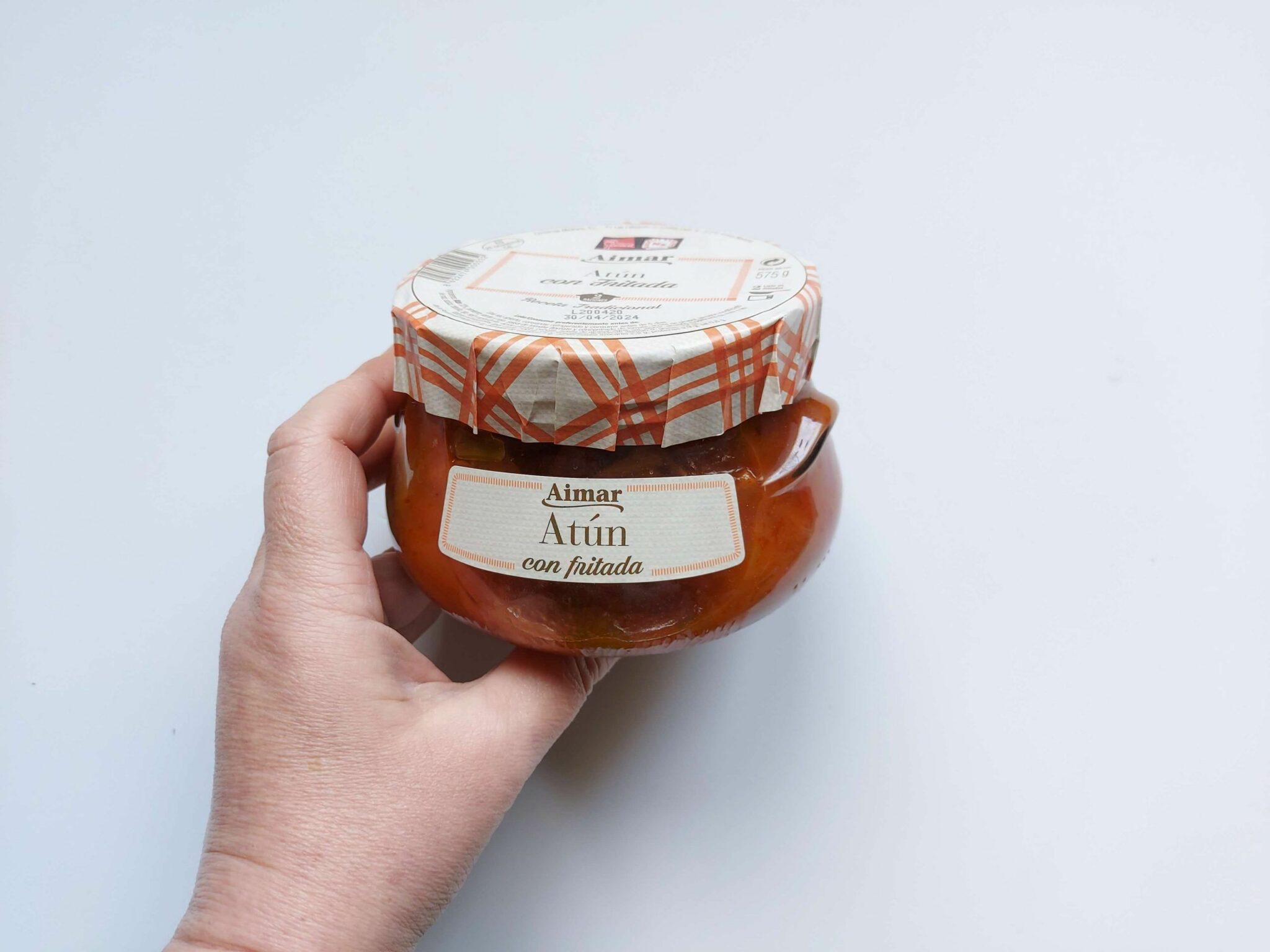 White tuna with ratatouille Aimar