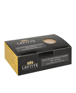 Micuit Lafitte de Bloc de Foie Gras de pato con trozos 180 gr Micuit Lafitte de Bloc de Foie Gras de pato con trozos 180 gr