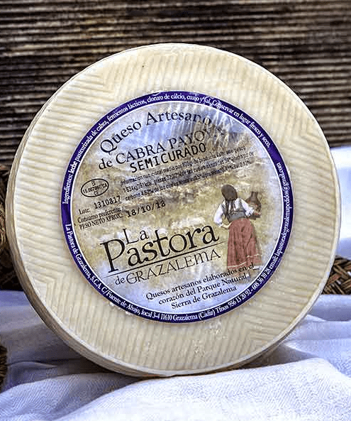 Queso Artesano de Cabra Payoya Semicurado Cuña