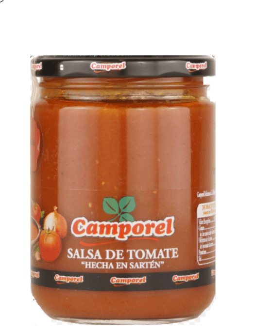 Salsa de tomate hecha en sartén Camporel