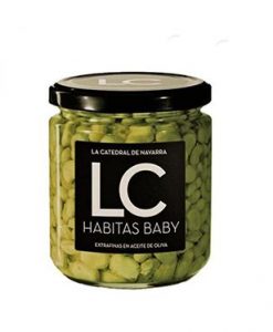 Baby broad beans La Catedral de Navarra