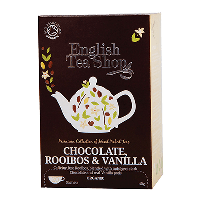 English Tea Shop Tea rooibos chocolate vanilla organic