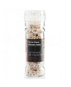 Buy spring salt and cayenne mill Sal de Añana