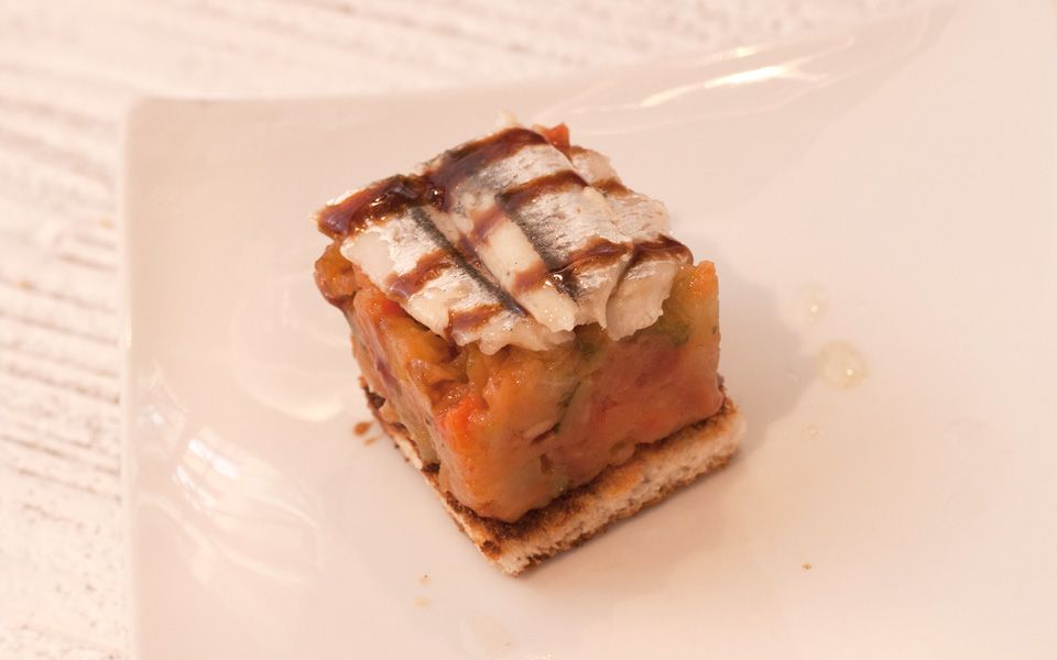 Nº9 Falsa lasagna de anchoas