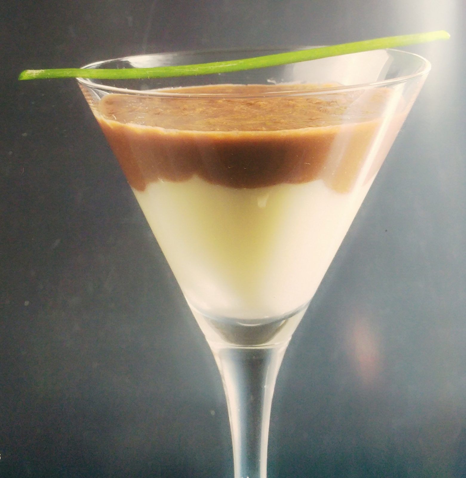 Copita de crema de alubias rojas y patatas