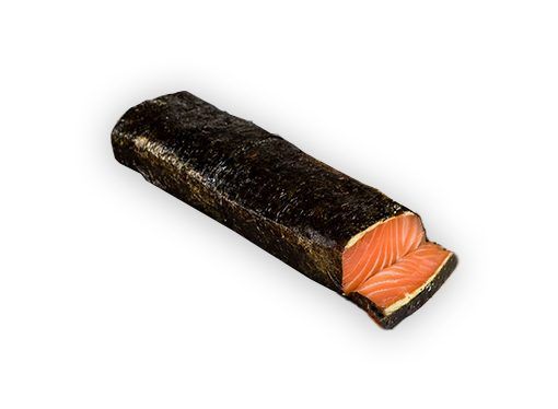 Acheter saumon fumé avec d&rsquo;algue nori et wasabi Benfumat
